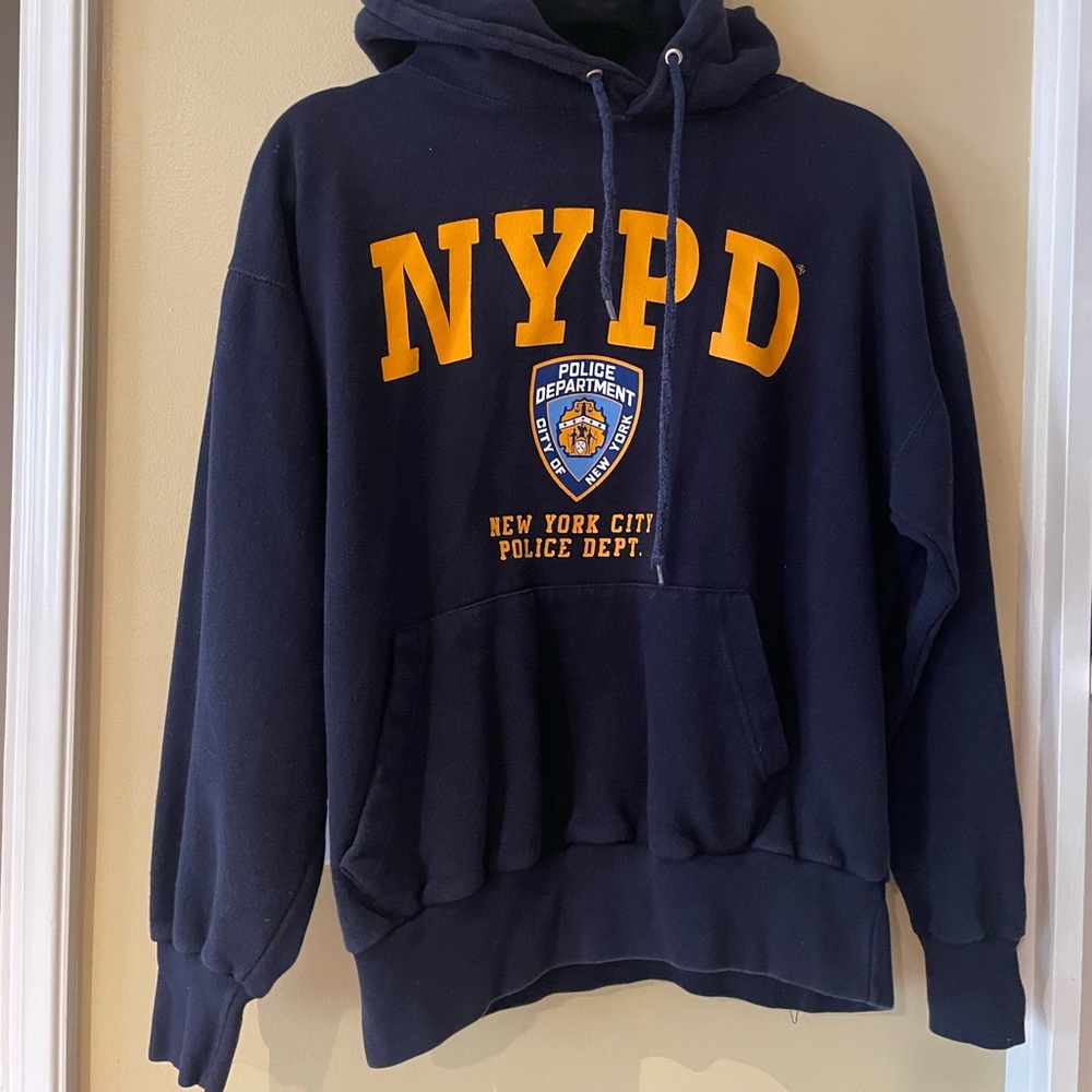 Nypd navy hoodie
